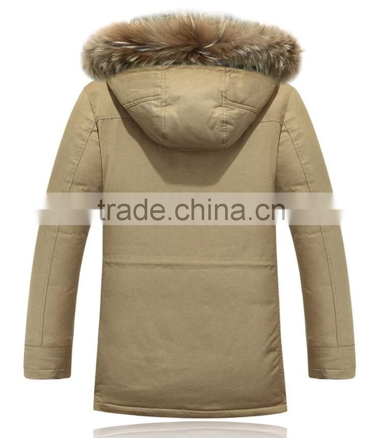 Custom LOGO Winter Heavy Hollow-cotton Padding Windcheater Jacket