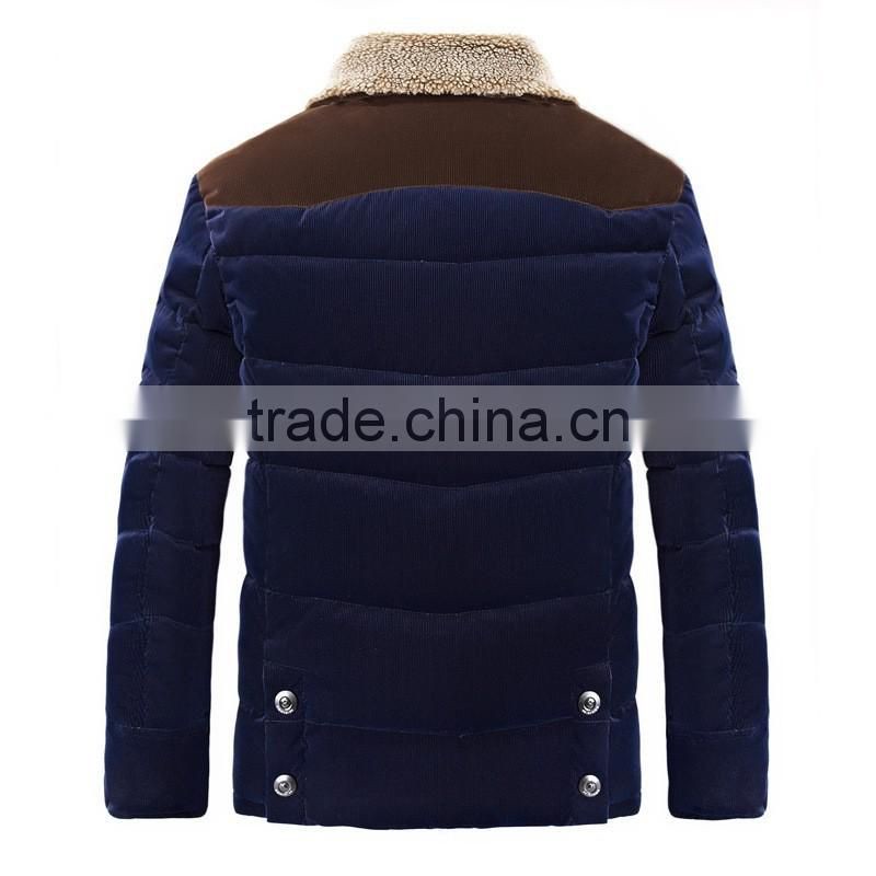 2017 High Quality Custom Wholesale Fashion Men Winter Western Down Jackets