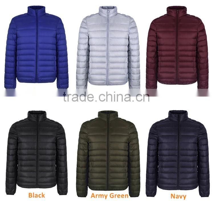 Foldable Lightweight Duck Down Waistcoat for men design 2016