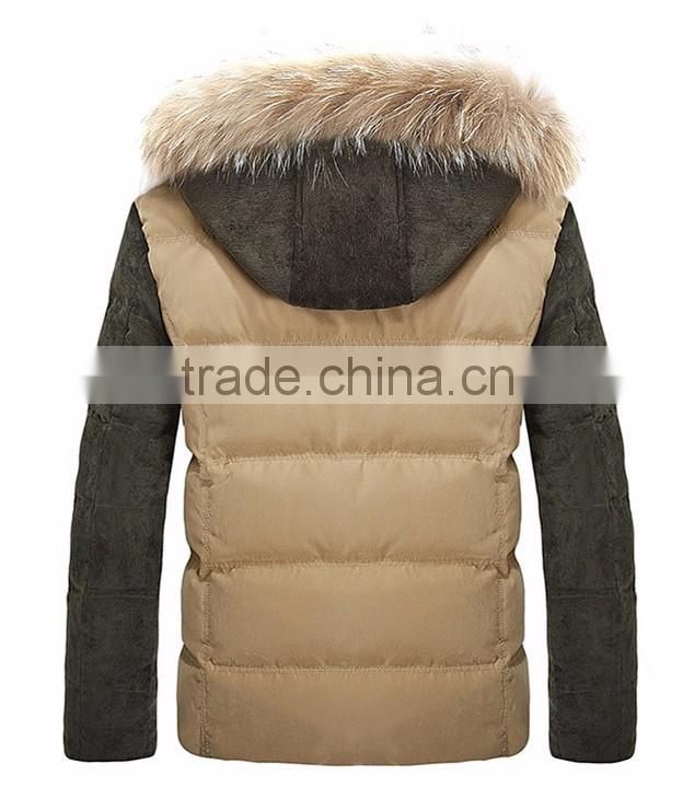 2017 High Quality Custom Wholesale Fashion Men Winter Western Down Jackets