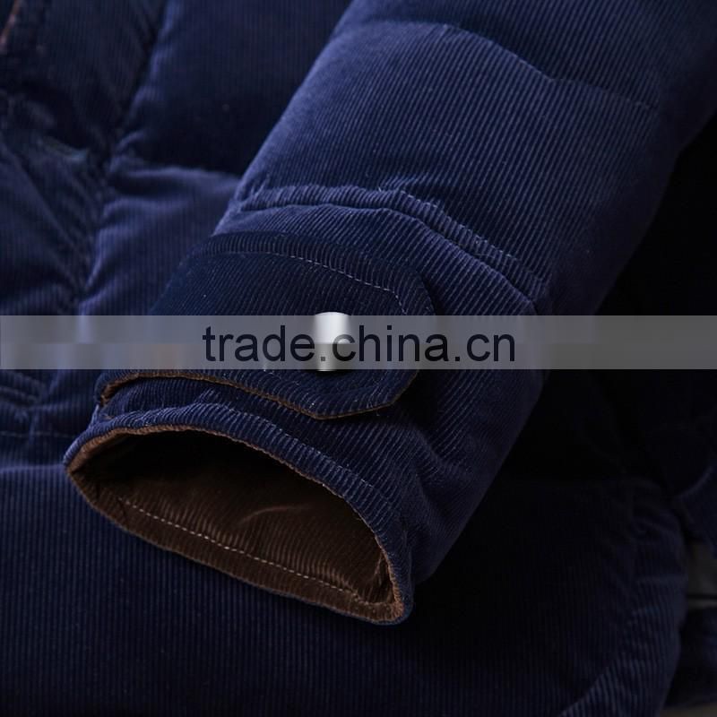 Navy Down Active Men Winter Jacket