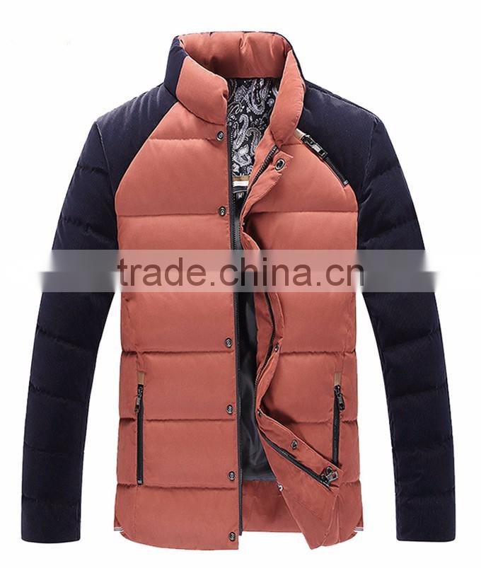 2017 High Quality Custom Wholesale Fashion Men Winter Western Down Jackets