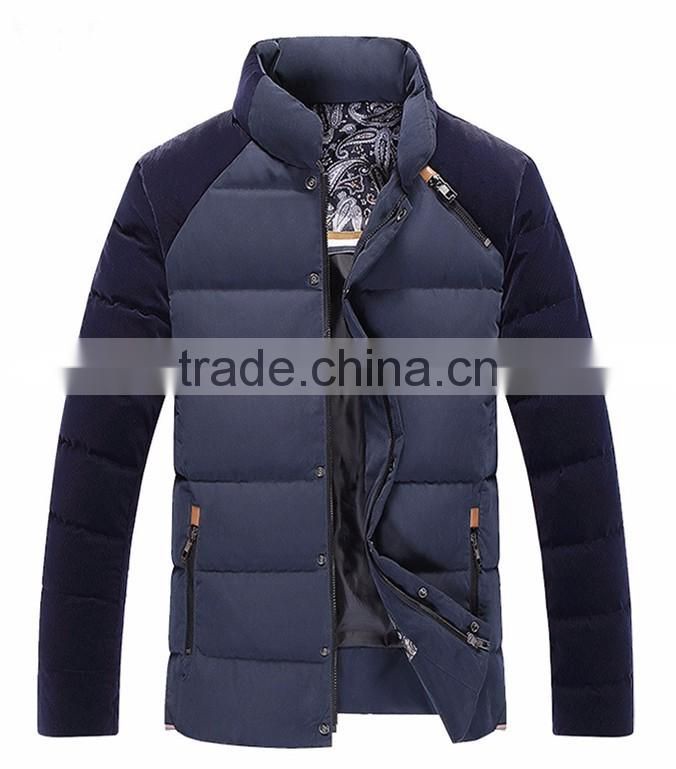 2017 High Quality Custom Wholesale Fashion Men Winter Western Down Jackets