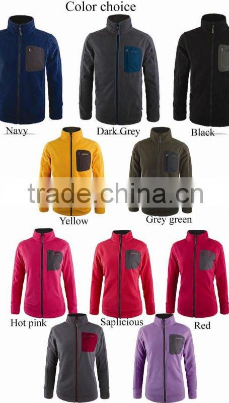 Mens&ladies micro anti-pilling polar fleece jackets