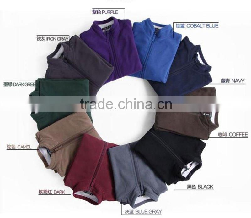 Mens&ladies micro anti-pilling polar fleece jackets
