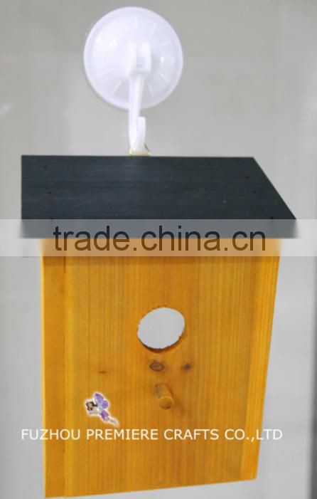 2016 new design wall mounted bird house/window bird house/spy bird house with sucker