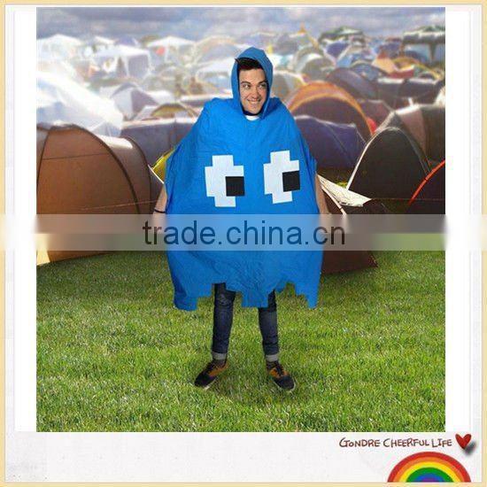 Waterproof essential festival emergency poncho