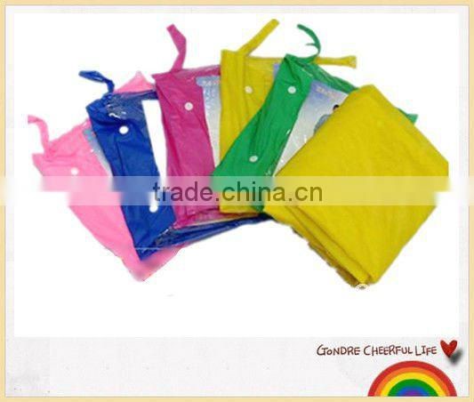 adult and kids pvc rain poncho raincoats