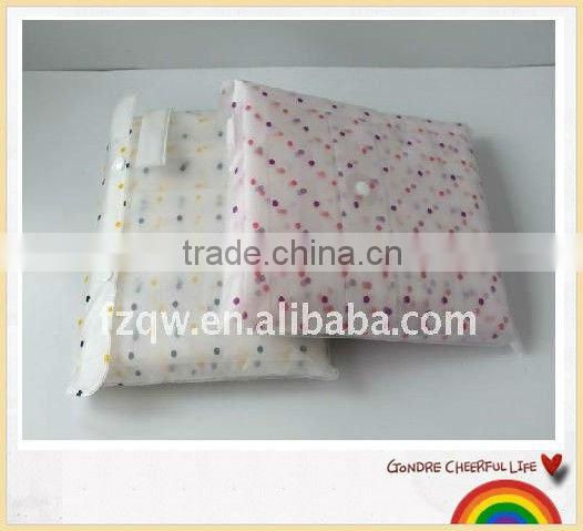 lovely long woman raincoat rainwear for adult