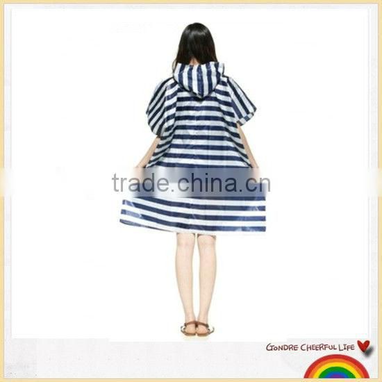 Full print plastic raincoat