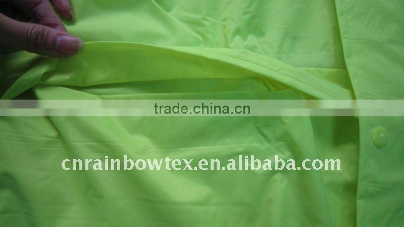 Polyester PVC rain jacket