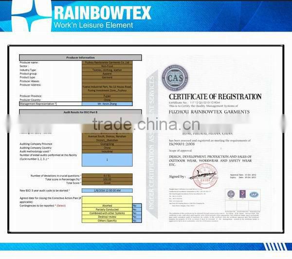 REFLECTIVE RAIN PROOF SUITS