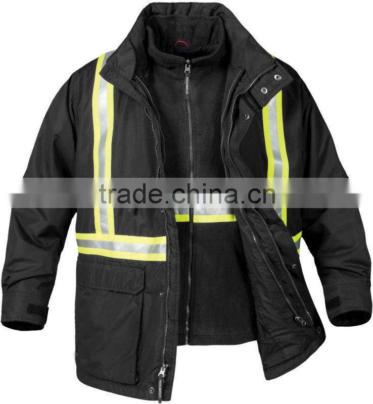 Outdoor men 3 in 1 safety jacket
