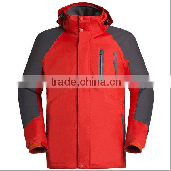 mens 3 in 1 ski jacket waterproof outdoor jacket