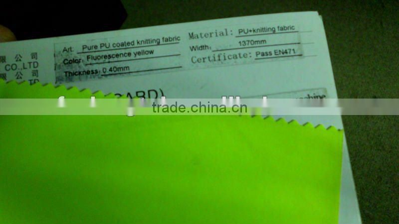 EN471 TPU fabric for making rainwear/Jacket