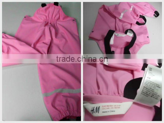 EN471 TPU fabric for making rainwear/Jacket