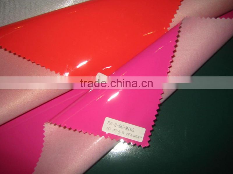 4-Way PU Stretch fabric for waterproof rainwear/jacket