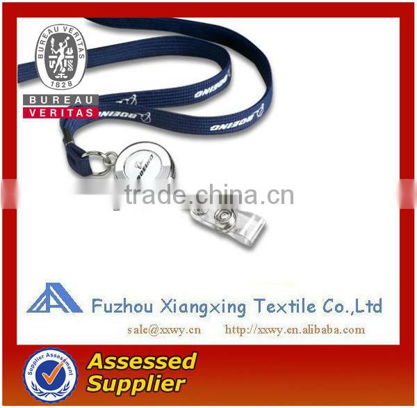Custom Polyester Screen Printed And Advertising Promotional Giveaway Lanyard Factory Direct Sale