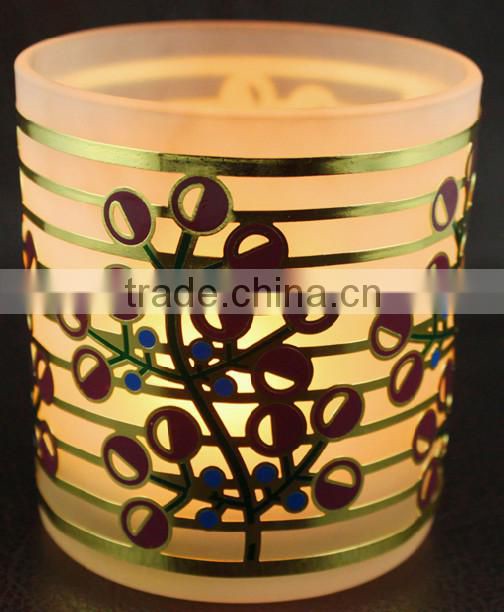 square style wholesale cheap colored sheet copper candlesticks for holiday