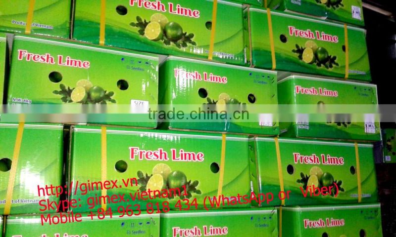 seedless lime & fresh lemon