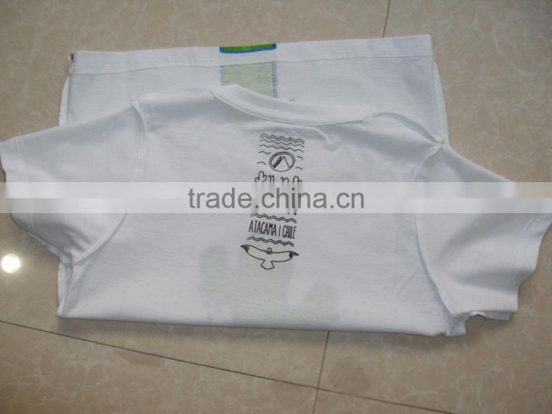 WHOLESALE KIDS SHORT SLEEVE WHITE T-SHIRT WITH WATER PRINT.100%COTTON CUSTOM PRINTED CHILDREN T-SHIRTS,