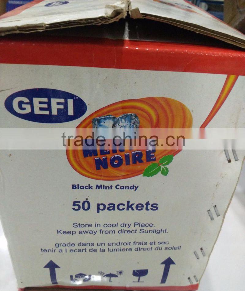 Sweet Black Mint Candy
