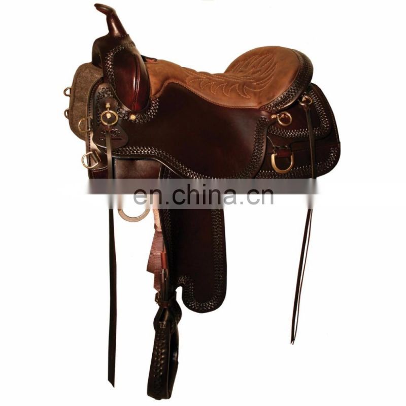 wholesale horse trail saddles - 2017 western Trail Saddle - brown Horse Custom trail saddle