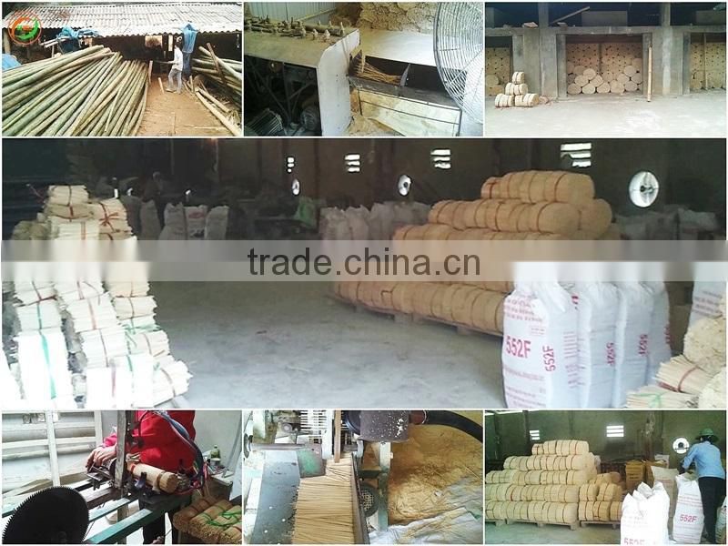 Round bamboo sticks for making incense from GOWELL., JSC, VietNam