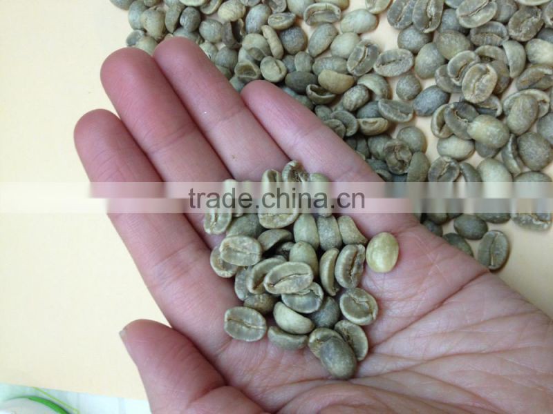 Robusta green coffee Beans with Fairtrade certification