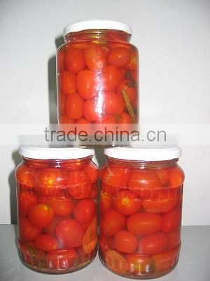 CANNED PICKLED CHERRY TOMATO_ GOOD QUALITY, BEST PRICE FOR NOW !