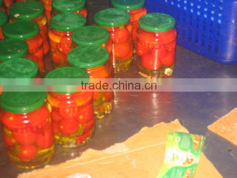 CANNED PICKLED CHERRY TOMATO_ GOOD QUALITY, BEST PRICE FOR NOW !