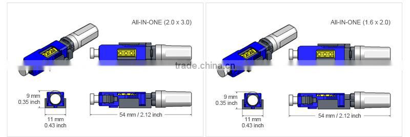 Field Assembly Optical Connector - SC type
