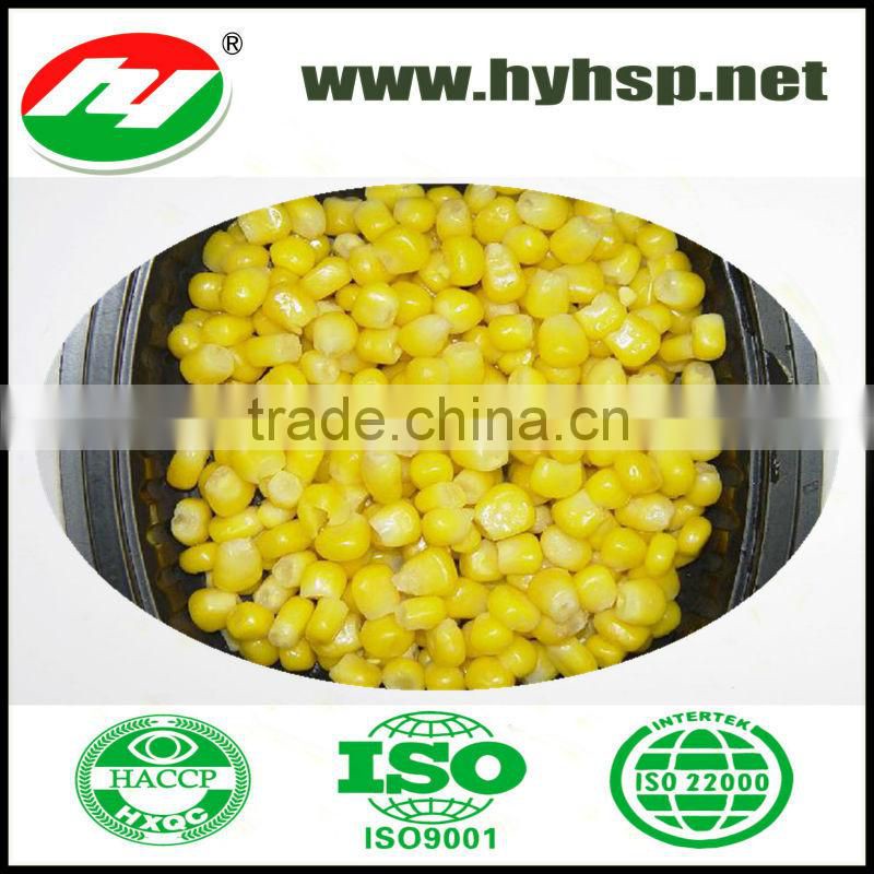 Whole Kernels Sweet Corn sales China good quality Gansu Base