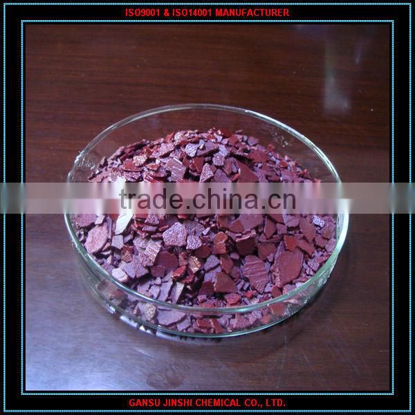 Chromic Acid Flakes CrO3 99% CAS.NO :1333-82-0