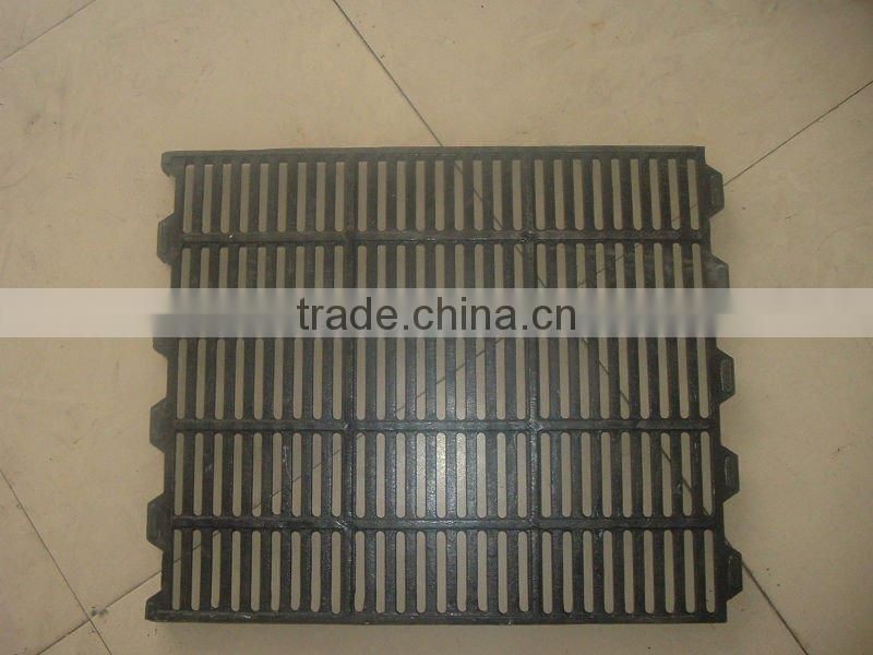 Sow ductile iron is used instead of the floor