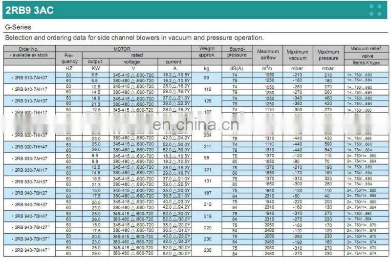 double stage high pressure vortex air pump