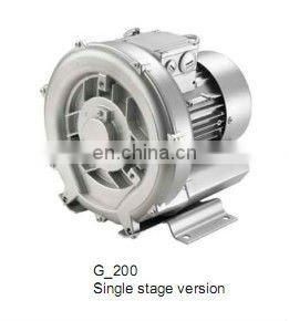 regenerative blower for dental suction system