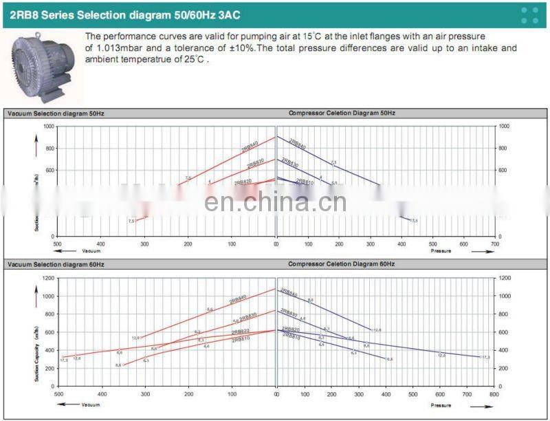 double stage high pressure blowing air pump