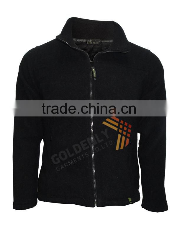 men's polo fleece jacket with cheap high quality hot sale in 2015
