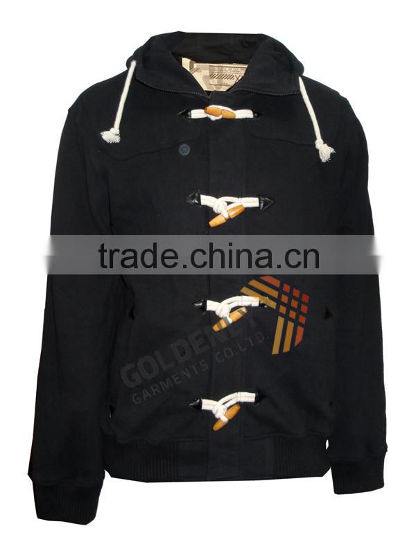 hot sale men's polar fleece hoody jacket with good quality made in China