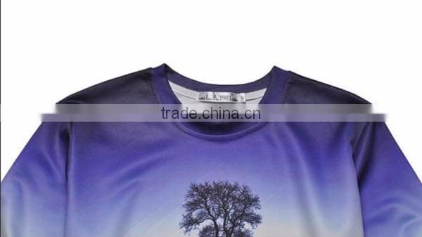 Custom Men Crew Neck All Over Digital Print Hoodies