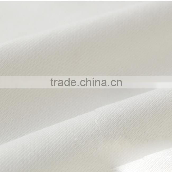 Women's plain custom whoesale fleece off white hoodie