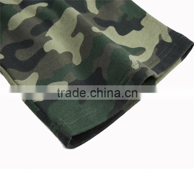 Hot sale products women fashion pullover flare sleeve camouflage hoodie