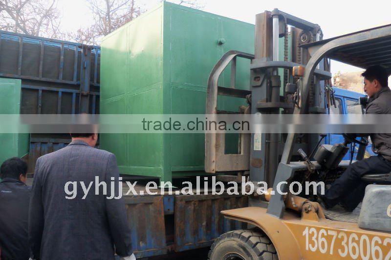 wood logs briquetting production line //CE briquetting machinery system