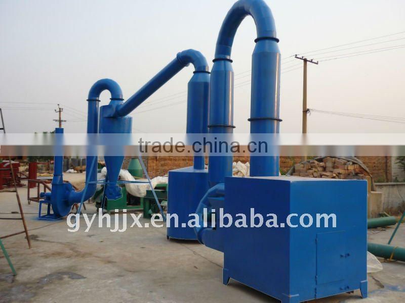 wood logs briquetting production line //CE briquetting machinery system