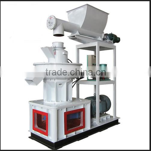 Hot sell 1500kg per hour timber ring die pellet mill with circular mould