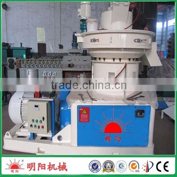 High quality vertical ring die 1.5 ton per hour electrical pellet machine mill used biomass