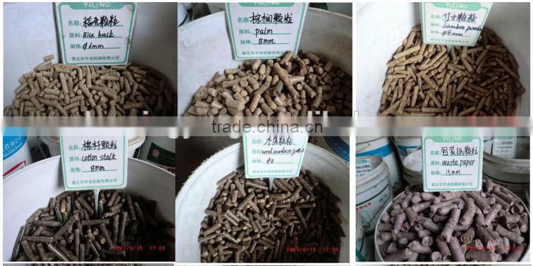 Hot sell 1500kg per hour timber ring die pellet mill with circular mould