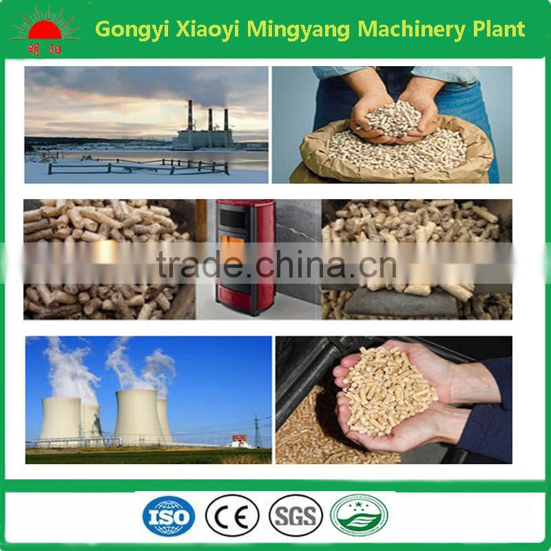 Ce approved vertical ring die 55kw electrical pellet machine mill with double layer