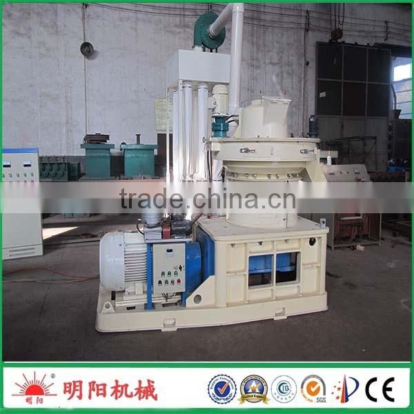 High quality vertical ring die 1.5 ton per hour electrical pellet machine mill used biomass